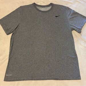 Nike Men's Dk. Gray Dri-FIT Shirt